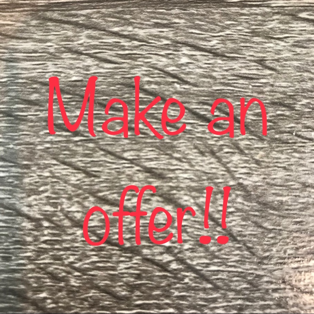 Make me an offer!